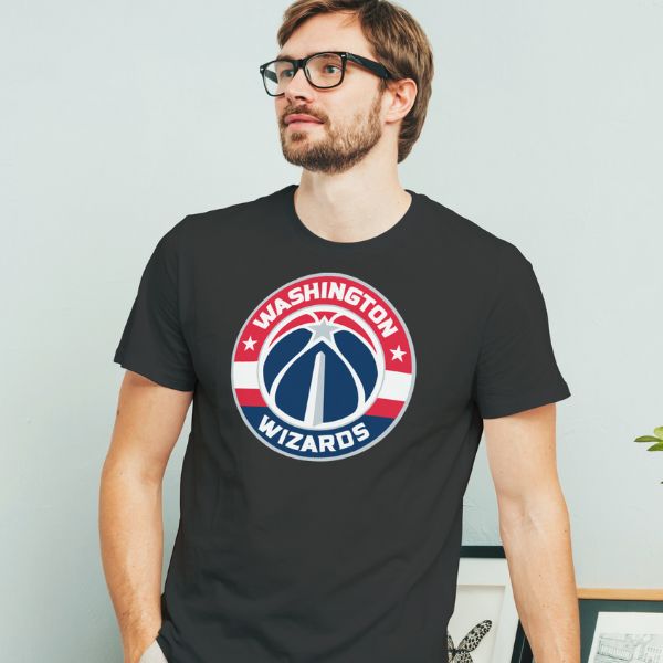 Unisex Round Collar t-shirt for your Sports practice with Washington Wizards