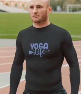 Unisex Round Collar t-shirt for your Yoga practice with Yoga Life