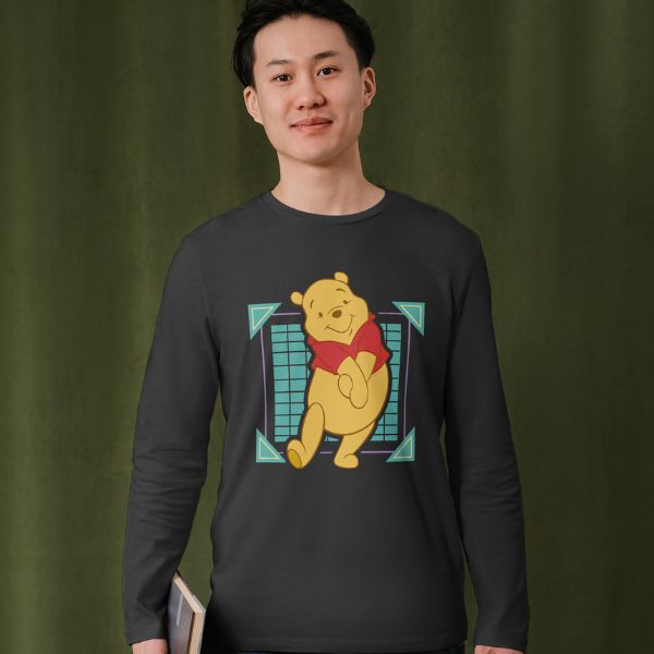 Unisex Round Collar t-shirt for your cartoon t-shirt Winnie-the-Pooh