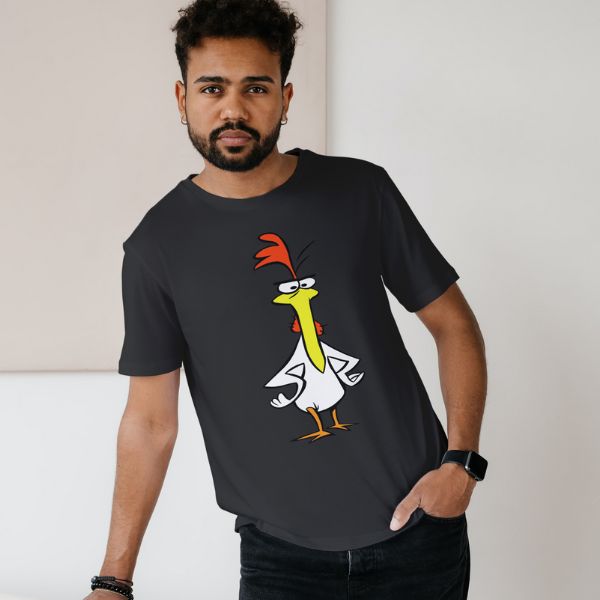 Unisex Round Collar t-shirt for your cartoon t-shirt Chicken_3