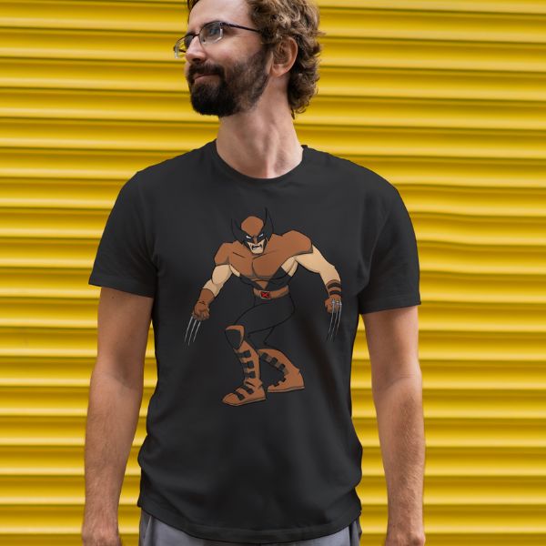 Unisex Round Collar t-shirt for your cartoon t-shirt Wolverine