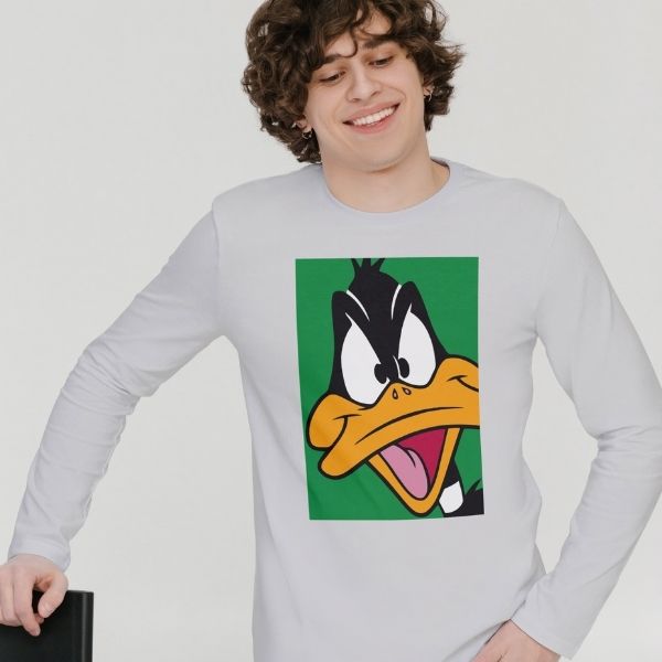 Unisex Round Collar t-shirt for your cartoon t-shirt Daffy Duck