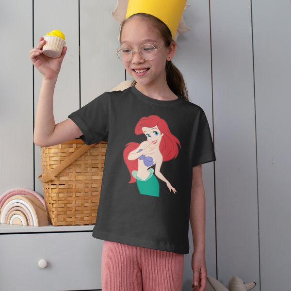 Unisex Round Collar t-shirt for your cartoon t-shirt Ariel