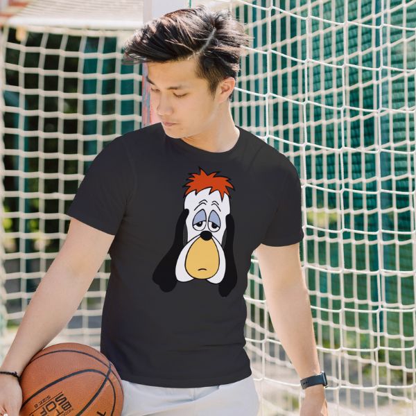 Unisex Round Collar t-shirt for your cartoon t-shirt Droopy_3