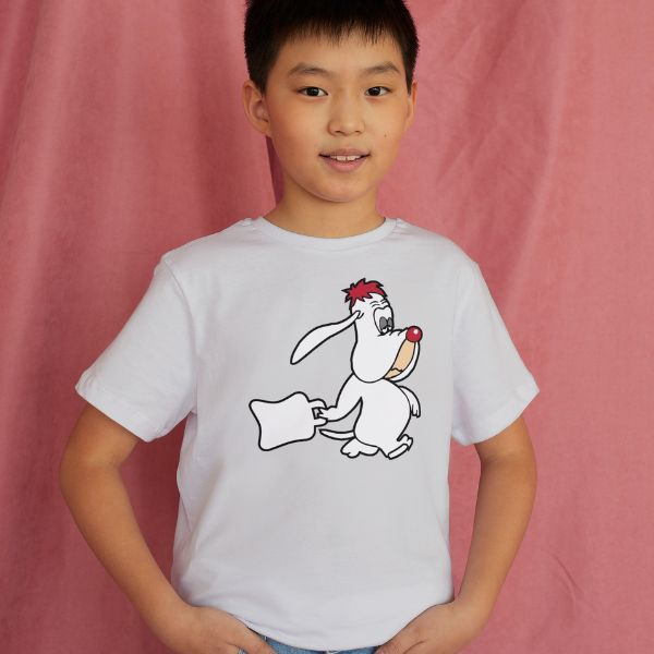 Unisex Round Collar t-shirt for your cartoon t-shirt Droopy_5