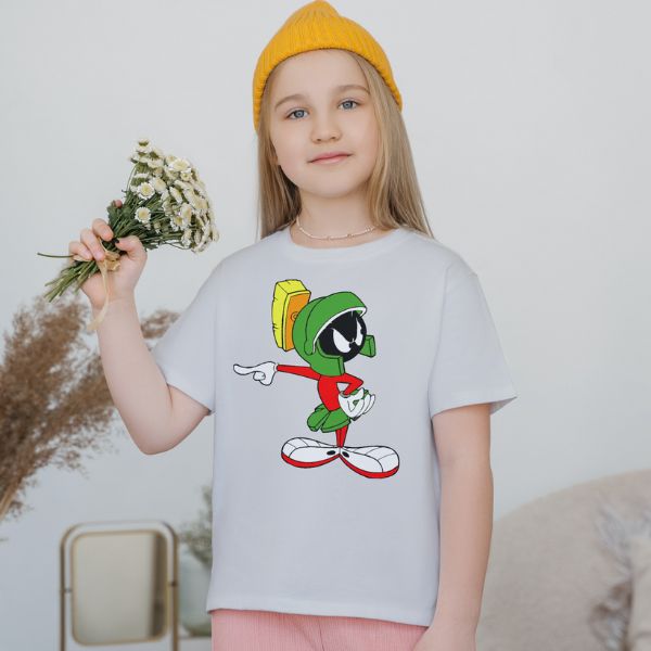 Unisex Round Collar t-shirt for your cartoon t-shirt Marvin the Martian