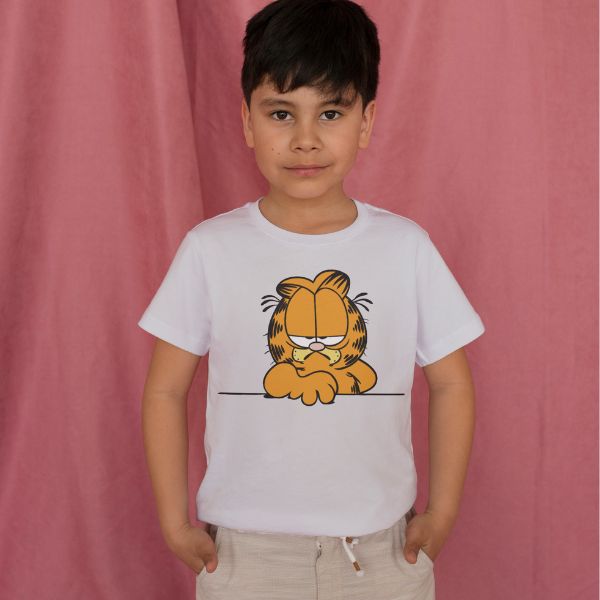 Unisex Round Collar t-shirt for your cartoon t-shirt Garfield