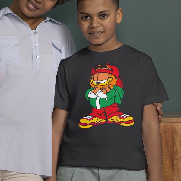 Unisex Round Collar t-shirt for your cartoon t-shirt Garfield