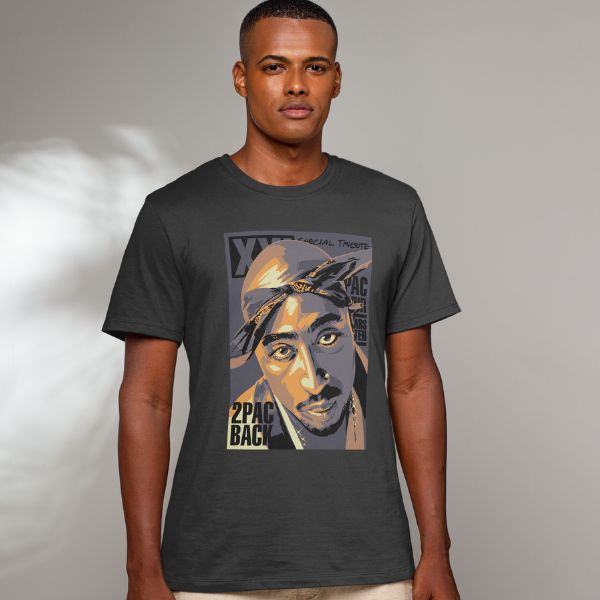 Unisex Round Collar t-shirt for your cartoon t-shirt Tupac Shakur