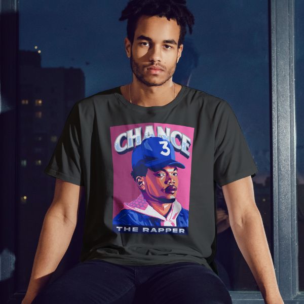 Unisex Round Collar t-shirt for your cartoon t-shirt Chance the rapper