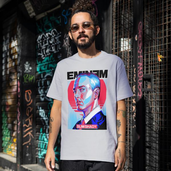 Unisex Round Collar t-shirt for your cartoon t-shirt Eminem