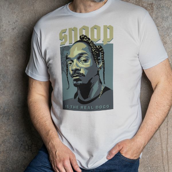 Unisex Round Collar t-shirt for your cartoon t-shirt Snoop Dogg